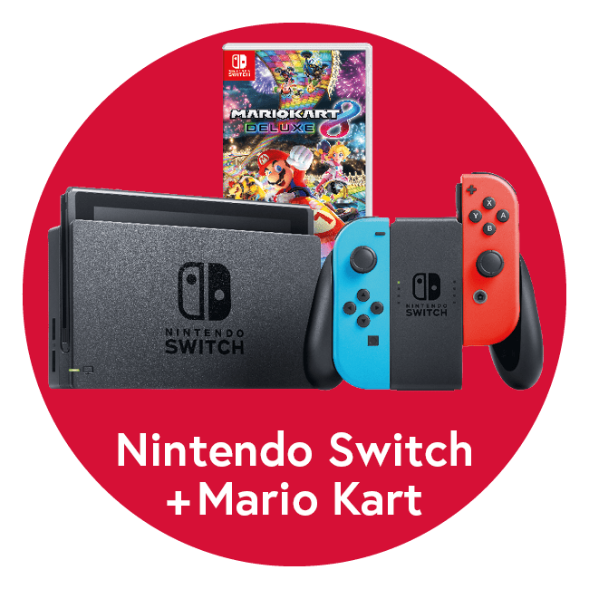 Nintendo Switch mit Mario Kart 8