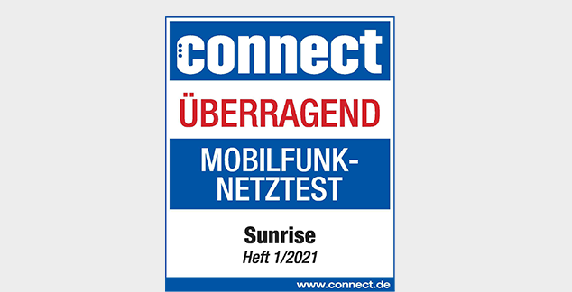 Das überragende Netz von Sunrise Das überragende Netz von Sunrise